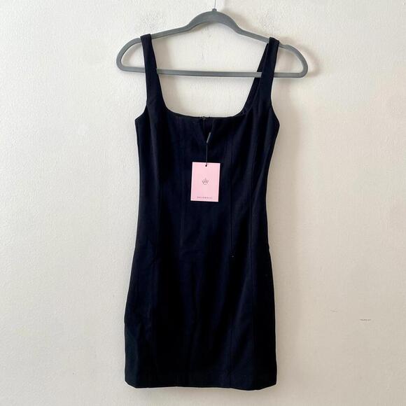 HELLO MOLLY black made you look twice mini dress nwt - Picture 2 of 5